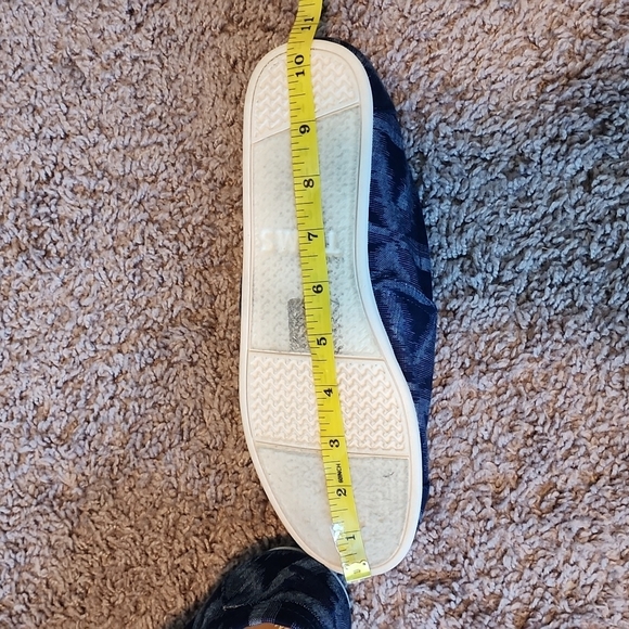 TOMS Cosmic Wonder Kurumekekasuri blue men's canvas shoes-8.5 - Picture 10 of 10